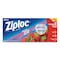 Ziploc Slider Storage Bags, 1 gal, 9.5 in. x 10.56 in., Clear, PK9, 9PK 316489 - alternate 1